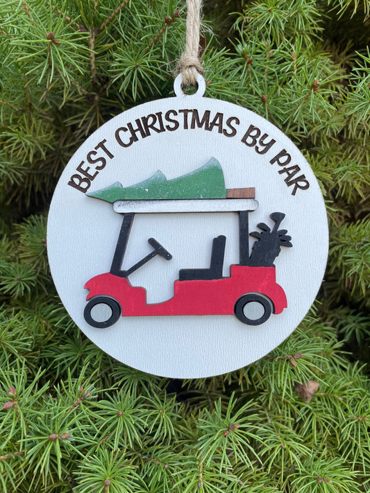 Golf Ornament