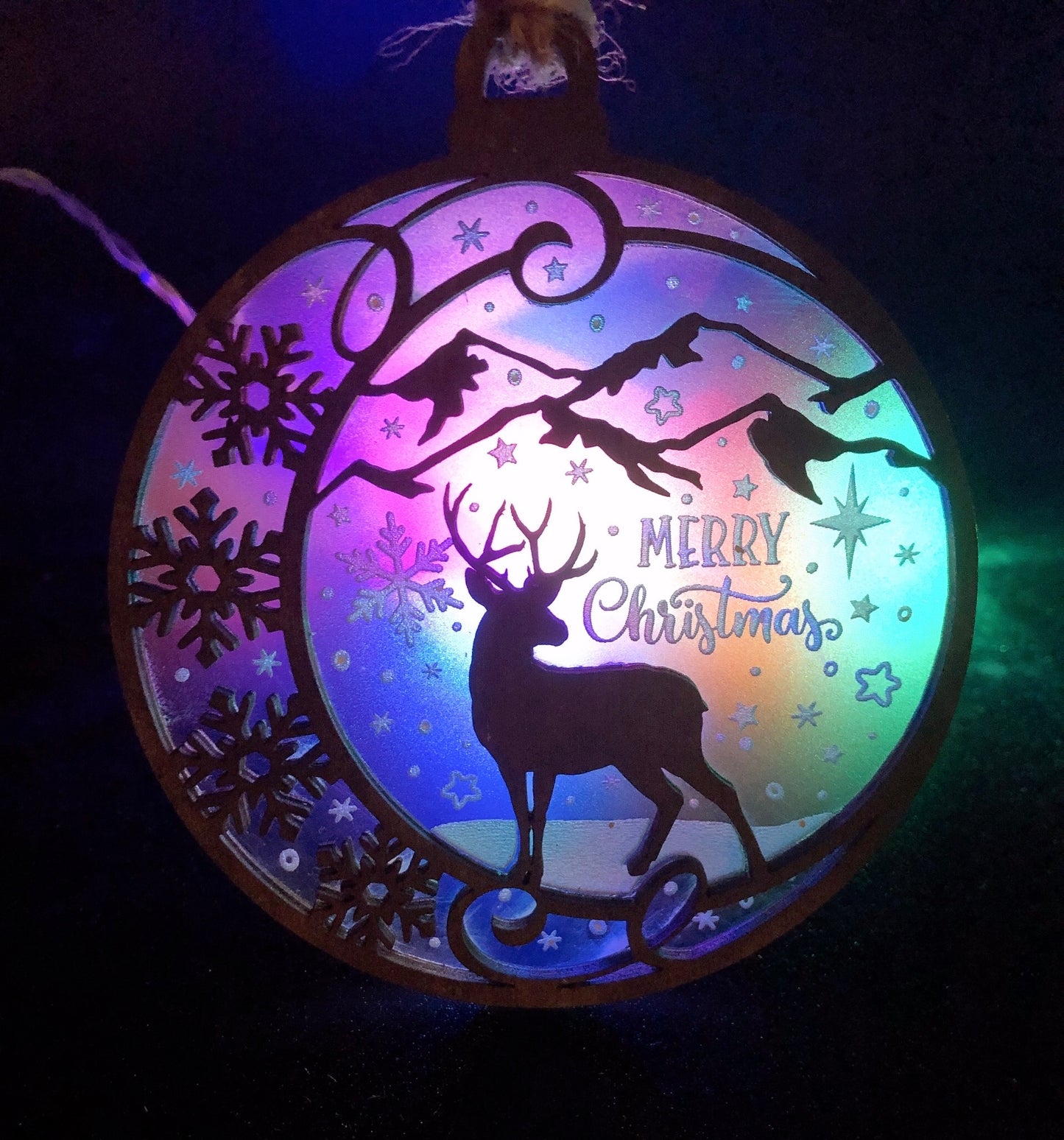 Christmas Deer Ornament