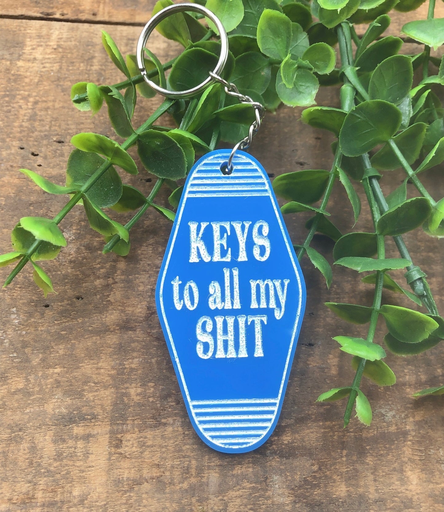 Retro Motel Keychains